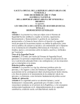 GACETA OFICIAL DE LA REPUBLICA BOLIVARIANA DE