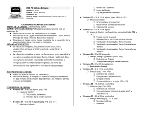 IMB-PC Colegio Bilingüe Grado:3ero Básico Materia: Ciencias