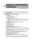 Diabetes y Enfermedades Metabólicas