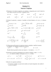 Números Complejos - Álgebra en la Unsl