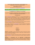 Decreto número 1698 de 2014