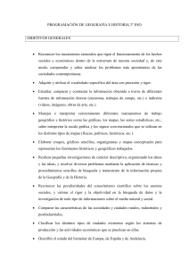 programación de historia 2º eso