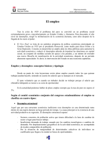 Macroeconomía www.albertoromeroania.com El empleo Tras la