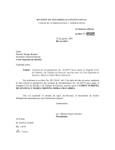 DIVISIÓN DE DESARROLLO INSTITUCIONAL