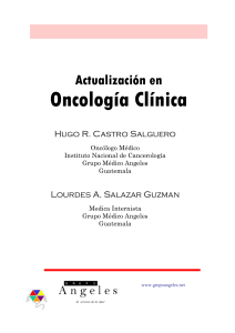 Actualizacion en oncologia clinica