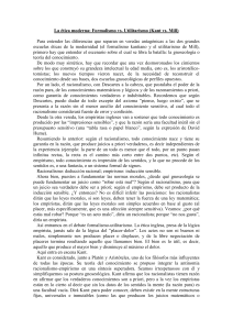 La ética moderna: Formalismo vs