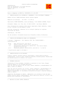 ficha de datos de seguridad