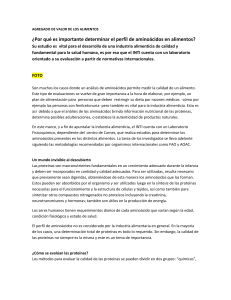 agregado de valor de los alimentos