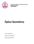 Optica geometrica - Biofisica Médica
