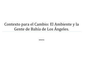 Contexto para el Cambio: El Ambiente y la Gente de Bahía