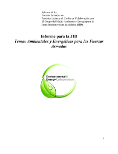 Informe de las Fuerzas Armadas de América Latina y el Caribe en