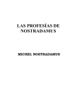 Las profesías de Nostradamus