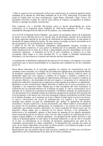 1) Qué se expresa en los movimientos cíclicos que caracterizan a la