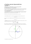 ¿Cuántas razones trigonométricas “existen”? Publicado por
