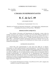 resuélvese por la asamblea legislativa de puerto rico