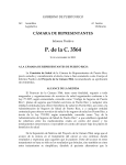 1er Informe Comisión de Salud (CAMARA) rendido sin enmiendas