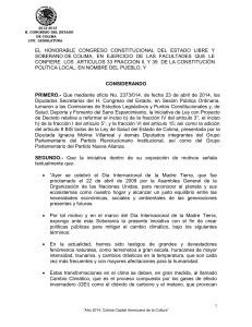 2012-2015 H. CONGRESO DEL ESTADO DE COLIMA LVII