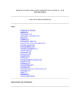 NOMENCLATURA PARA LOS CAMPOS DE LAS CIENCIAS Y LAS