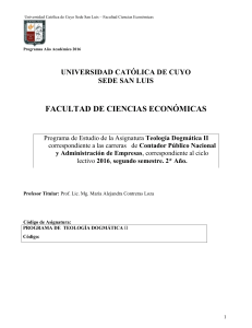 facultad de ciencias económicas