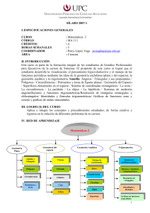 UNIDAD 2: POLÍGONOS y CIRCUNFERENCIAS