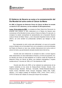 Título Nota de Prensa - Gobierno