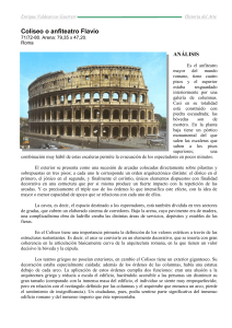 Coliseo o anfiteatro Flavio