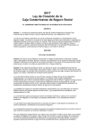 0017 Ley de Creación de la Caja Costarricense de Seguro Social