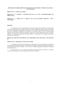 Monográfico sobre Diseño de Circuitos con Crocodile y Edison