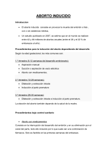 El aborto - Ciencias de la Naturaleza