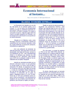 ISLANDIA: Econom&iacute;a estrella