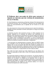 Texto del comunicado - Defensor del Pueblo Andaluz