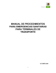 manual de procedimientos para contingencia