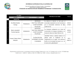 Lista de alumnos - Universidad Autónoma de Baja California Sur