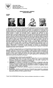 Guía Memoria - Chilean Eagles College La Florida