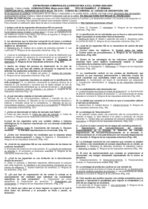 De entre los siguientes criterios, ¿cuál NO se utiliza para medir la