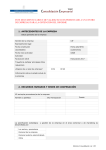 Informe o Plan de Consolidación