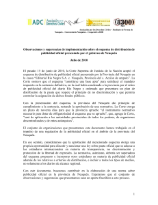Observaciones y sugerencias de implementaci&oacute;n sobre el esquema