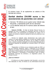 Sanitat destina 234.000 euros a las