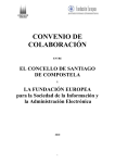 convenio - Concello de Santiago