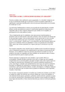 dinámicas del capitalismo global en aragón