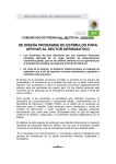 COMUNICADO DE PRENSA No. 108 FECHA: 10/05/2009 SE
