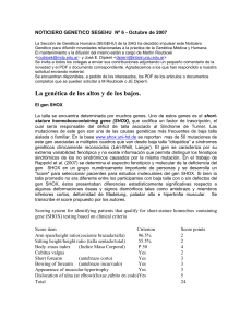 La talla se encuentra determinada por múltip´´ultipopOne such gene