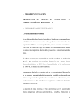 Optimizar el Sistema de Costos para la empresa florícola