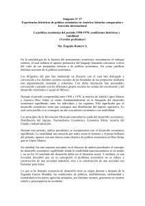 la retorica de la politica economica