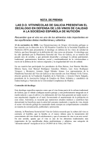 nota de prensa - DO Rías Baixas