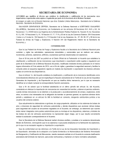 Miércoles 13 de enero de 2016 DIARIO OFICIAL (Primera Sección