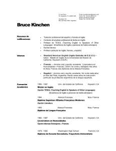 Resume Wizard - Translations by Bruce Kinchen