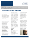 Salud mental la depresion
