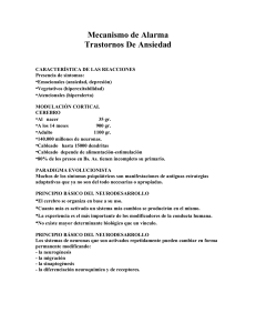 Mecanismo de Alarma