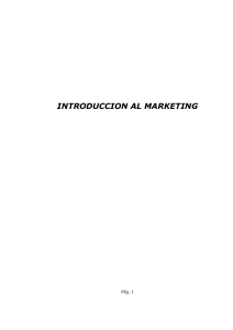 Introducción al Marketing